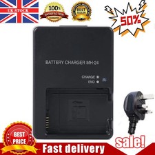 New MH-24 Battery Charger for Nikon D3100 D3200 D5100 D5200 D5300 D5500 UK PLUG