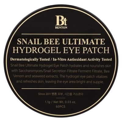 Snail Bee Ultimate Hydrogel Eye Patch, 60 Pieces
