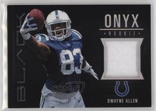 2012 Panini Black Onyx Rookie Materials 203/299 Dwayne Allen #23 0xy0