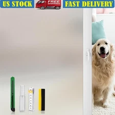 Privacy Window Film Static Cling UV Protection Opaque Glass Cover Home Decor New