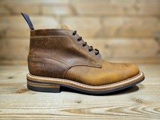 TRICKERS - Horween Predator Cognac - Mens Tan Handmade Boots - NEW!!!