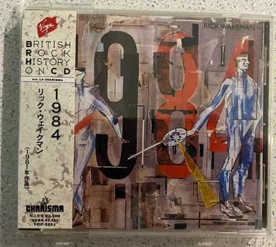Rick Wakeman   1984 (CD) JAPAN OBI VJCP-2551 **