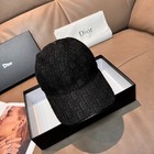 NEW Christian Dior Men's Black Monogram Outdoor Casual Adjustable Baseball Cap — photo 1