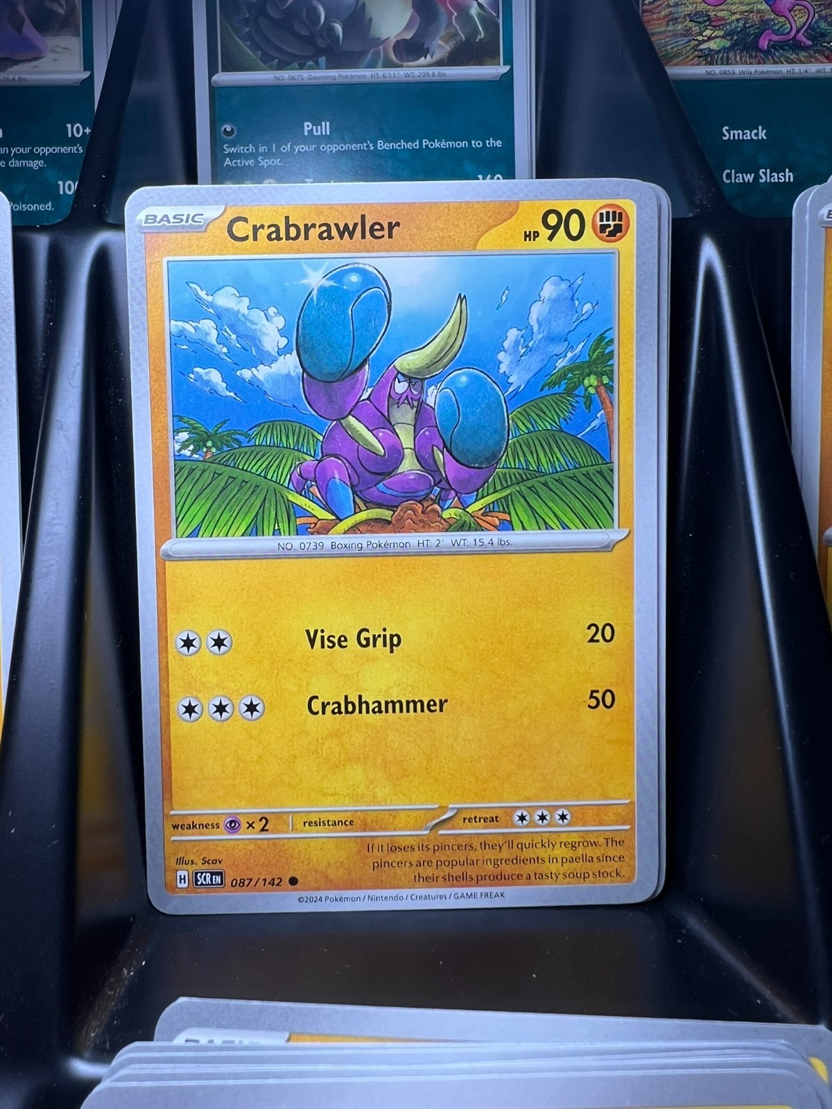 Crabrawler 087/142 Sv07: Stellar Crown Regular