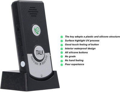 Wireless Intercom Unit, Intercoms Wireless for Home, Power Saving 2 Way Call ...