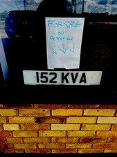 Private Number Plate 152 KVA