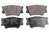 Eurobrake BremsbeläGe BremsklöTze FüR Toyota RAV 4 IV WWA4_ AVA4_ ZSA4_ ALA4_