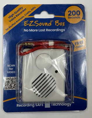 200 Seconds Voice Recorder for Crafts, Toys, Gifts | Sound Box for Crafters