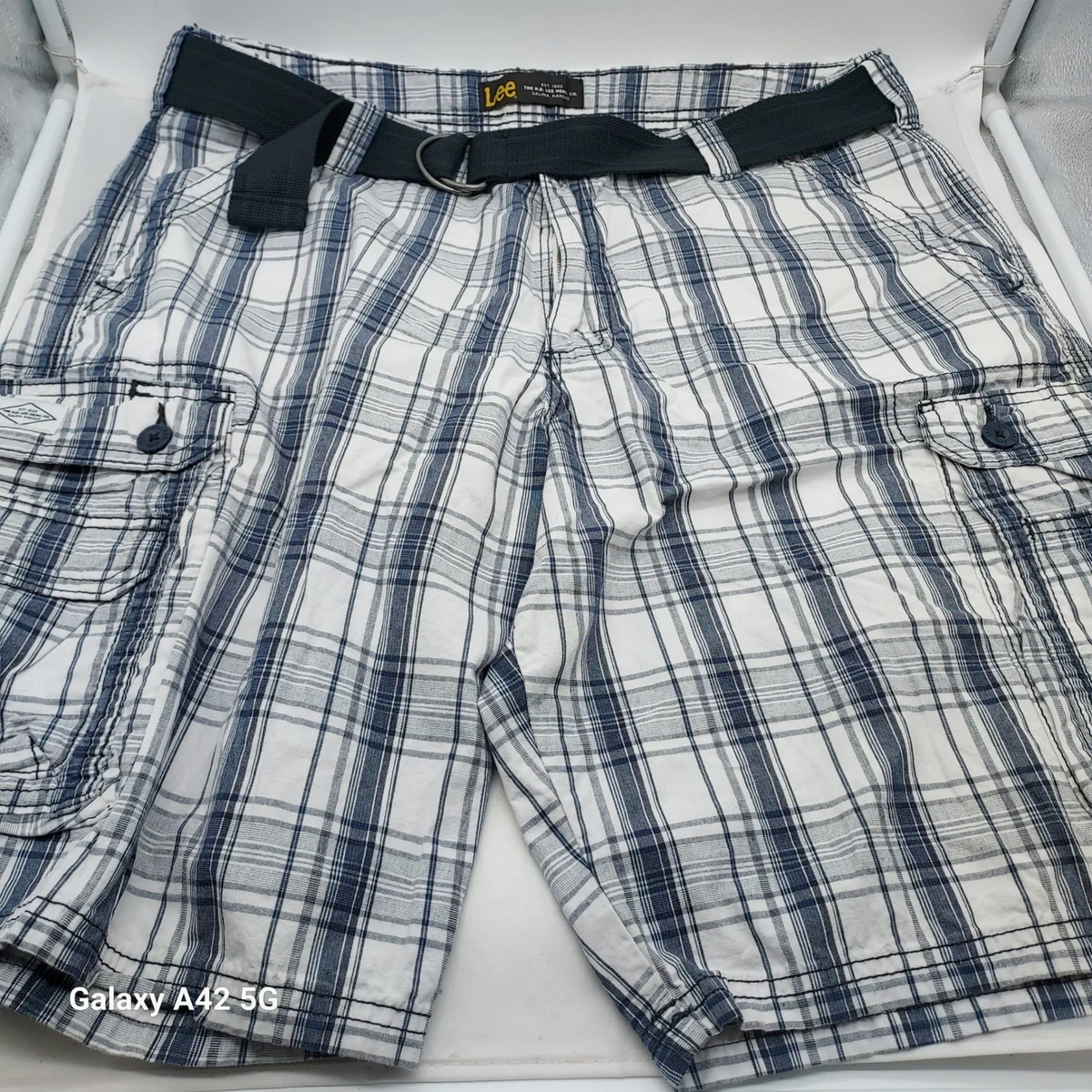 Lee Check Shorts for Men for sale | eBay
