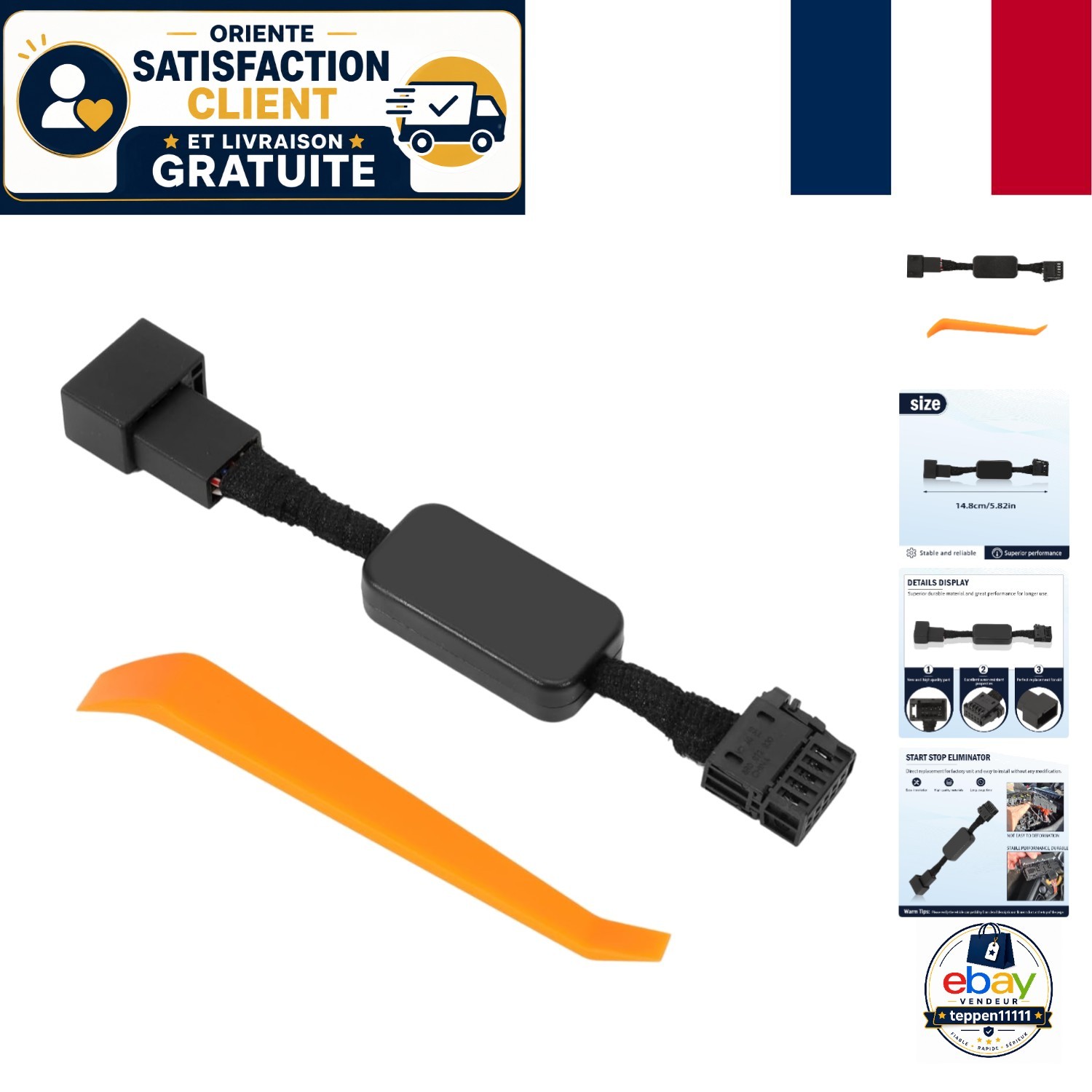 Câble Start-Stop Plug-and-Play pour Volkswagen Golf 7, Adaptateur 12V 5A