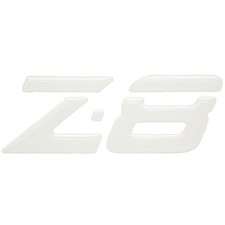 Nitro Boat Raised Emblem Decal 147551 | Z-8 White 4 7/8 x 1 5/8