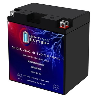 Mighty Max YB16CL-B 12V 19AH SLA Battery Replaces JIS 16CL-B-BS ATX16CLBBS