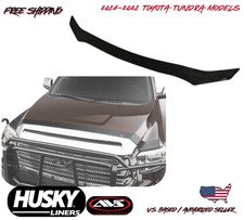 2014-2021 Toyota Tundra Aeroskin Low Profile Hood Protector Husky Flush Mount 2014-2021 Toyota Tundra Aeroskin Low Profile Hood Protector Husky Flush Mount