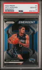 2023 PANINI PRIZM EMERGENT #5 JETT HOWARD PSA 10