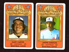 1981 Perma-Graphics All-Stars MONTREAL EXPOS Team Set