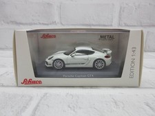 1/43 Schuco Porsche Cayman GT4 white Model Car Minicar
