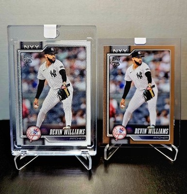 DEVIN WILLIAMS 2026 Topps Series 1 Celebration   # 239 CANVAS #d/50 &GOLD /2026