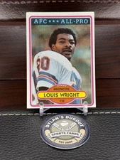1980 Topps - Louis Wright #90 AFC All Pro Broncos