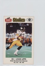1986 Giant Eagle Pittsburgh Steelers Police Louis Lipps 2f4