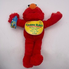 Vintage Applause 1997 Elmo Loves You Talking Sesame Street Working Plush T24
