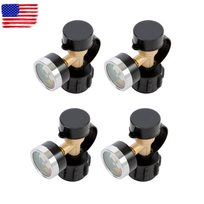 #ad 4PCS Propane inflation Joint Gas Refill Adapter Convert Valve to QCC1 Regualtor $29.20