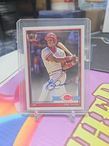 2026 Topps Series 1 Eric Davis Red Foil (RAW)