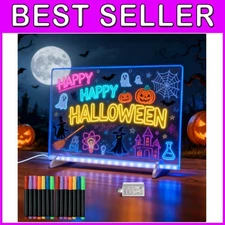 Gift for Kids: LED Drawing Board with 2 Highlighter Sets