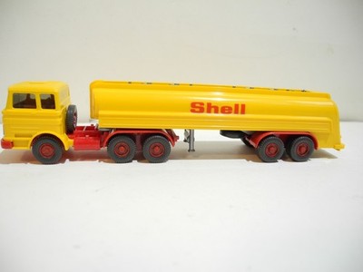 WIKING VINTAGE  1:87 SHELL MERCEDES 2223 TANKER TRUCK  967/5A Shell LAENGS MINT