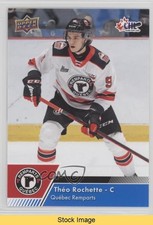 2022-23 Upper Deck CHL Blue Theo Rochette #61 READ 8tn