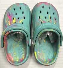 Kids Unbranded Clogs And Charms In Green Multicolor Size EUR 23 New