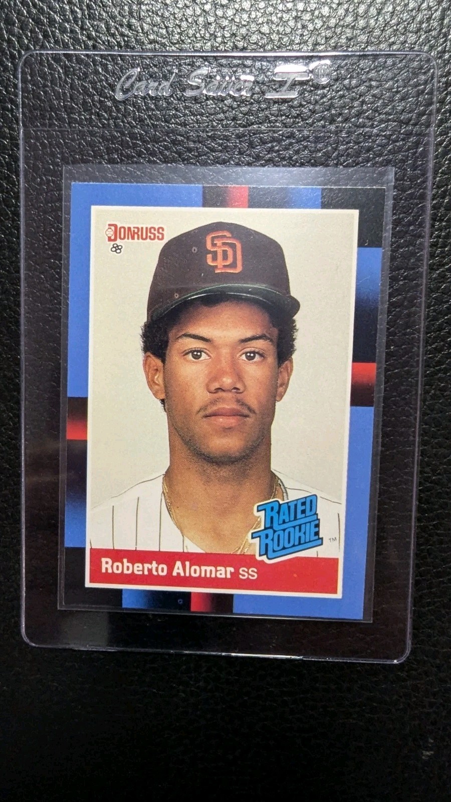 1988 DONRUSS #34 ROBERTO ALOMAR ROOKIE CARD RC SAN DIEGO PADRES HOF