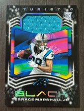 2021 Panini Black Terrace Marshall RC Futuristic Rookie Jersey Relic /99