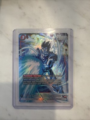 Dragon Ball Super: Fusion World Blazing Aura Son Gohan: Adolescence FB02-018 Alt