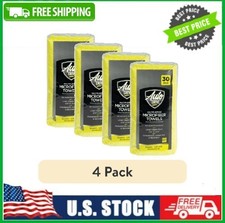 4 packs Auto Drive Multipurpose Cleaning Towels 14 in x 14 in 30 Pack Multicolor