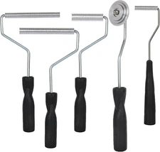 Fiberglass Roller Tools Kit Set of 5, Bubble Paddle Tool Fiberglass Resin Repair
