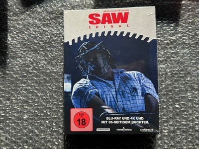 SAW Spiral 4K UHD BluRay Ltd. Collectors Mediabook OOP Neu, in Folie Chris Rock
