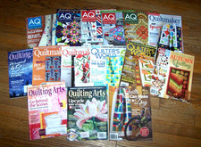 BIG LOT of 15 various quilting magazines, AQ, Quilter's World  more - LOT3