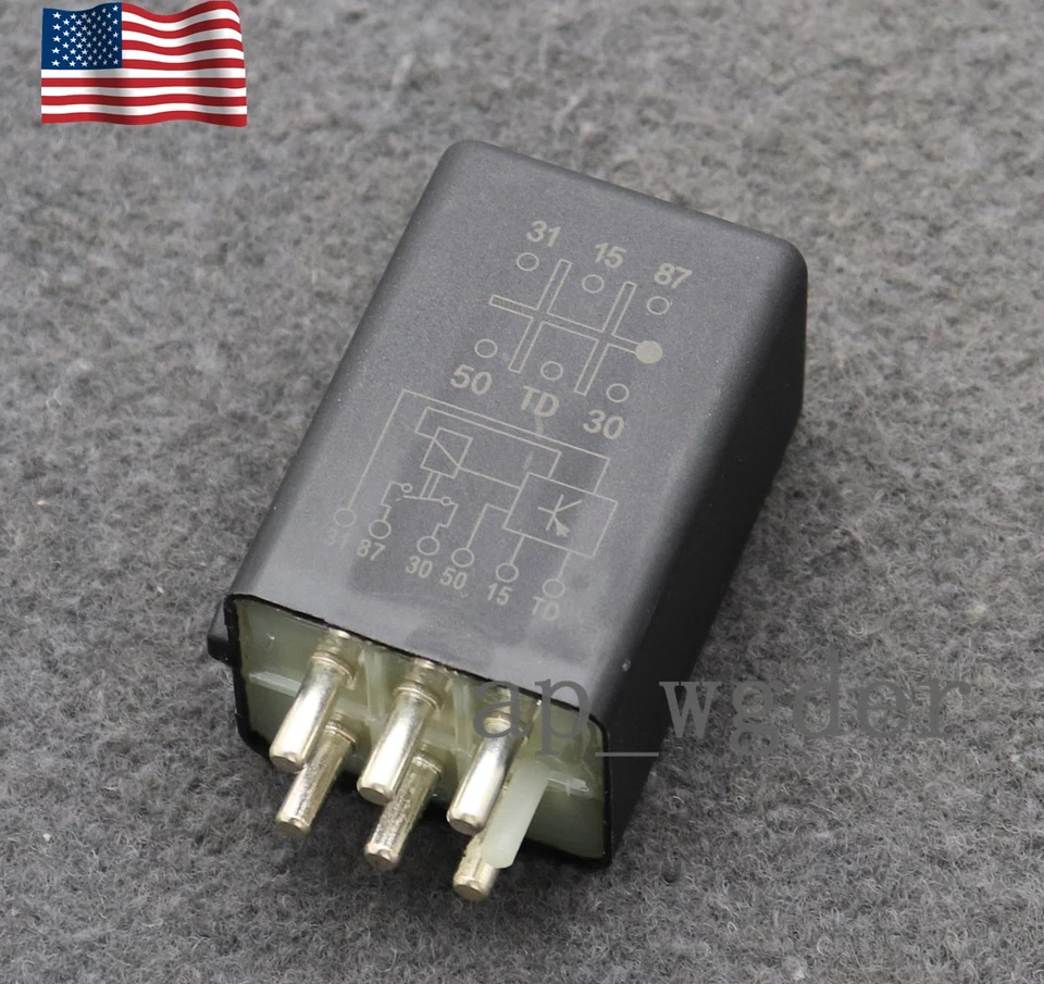 Relé de bomba de combustible para Mercedes Benz 380SL 450SLC 450SEL 0015450605 Foto 4 de 4