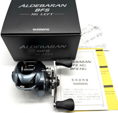 SHIMANO 22 ALDEBARAN BFS XG LEFT Bait Casting Reel In Box JAPAN