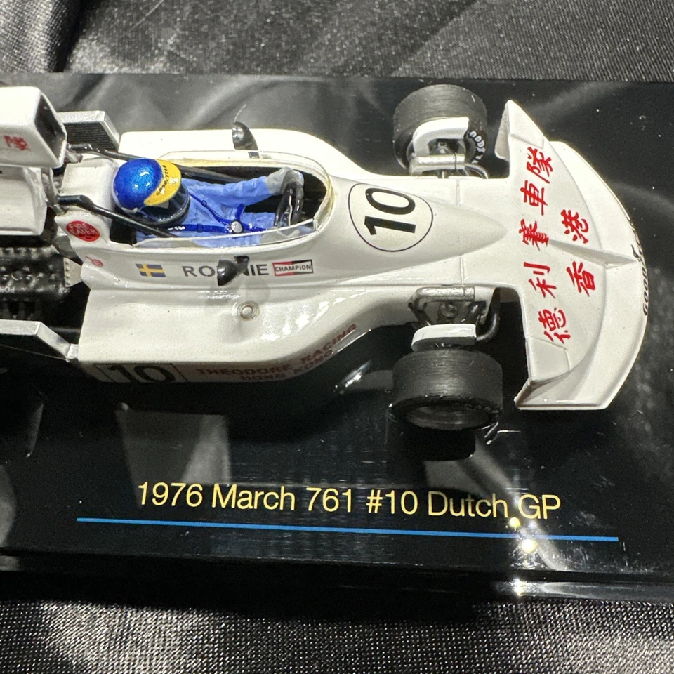 Ronnie Peterson 1976, True Scale 1:43 Dutch GP 1976 boxed ships from USA - Image 2 of 4