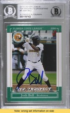 BAS 2014 Grandstand Eastern League Top Prospects Josh Bell Authentic READ ow6