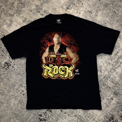 Vintage WWE The Rock Brahma Bull T-Shirt Size XL
