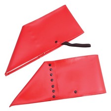 Bristol Novelty BA621 Red Spats   1pc, mens, One Size