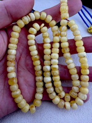 Genuine Baltic Amber Islamic Rosary 98-bead 31g مسبحة مسباح كهرمان كلنغرادي حر