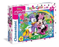 8005125237081 Puzzle Maxi 104 Elementy. Supercolor. Myszka Minnie Clementoni