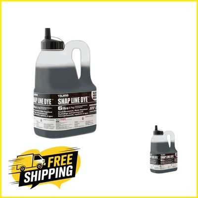 Durable Black Marking Chalk 6 lbs - Ultra-Fine, Perfect for Precise Lines