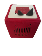 TONIEBOX 1 Audio Player Starter Set For Kids Figures Not Included Sunset Red