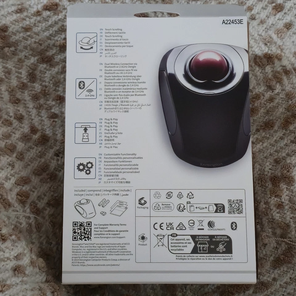 Kensington Orbit Optical Trackball Mouse - Image 2 of 3