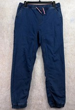 Tommy Hilfiger Slim Straight Jogger Jeans Size Youth Boys 18