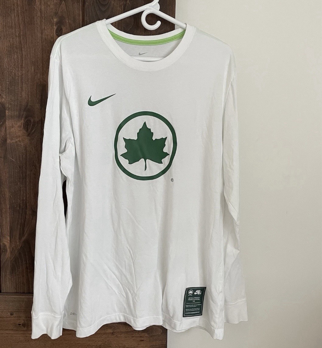 Nike x NYC Parks Dept Long Sleeve T-shirt Size XL White Matthew